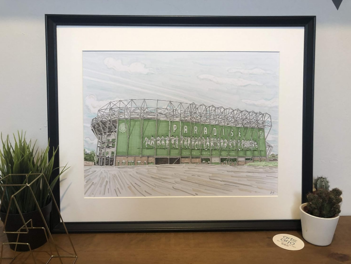 Stadium Map Wall Art